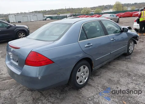 2007 Honda Accord Lx из США, поврежденный, VIN 1HGCM56427A040563